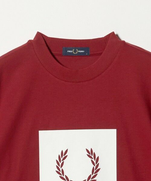 green label relaxing / グリーンレーベル リラクシング Tシャツ | 【国内EXCLUSIVE】＜FRED PERRY＞ボックス ロゴ Tシャツ | 詳細17