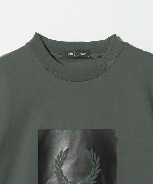 green label relaxing / グリーンレーベル リラクシング Tシャツ | 【国内EXCLUSIVE】＜FRED PERRY＞ボックス ロゴ Tシャツ | 詳細11