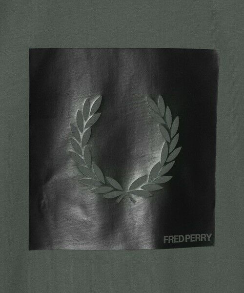 green label relaxing / グリーンレーベル リラクシング Tシャツ | 【国内EXCLUSIVE】＜FRED PERRY＞ボックス ロゴ Tシャツ | 詳細13