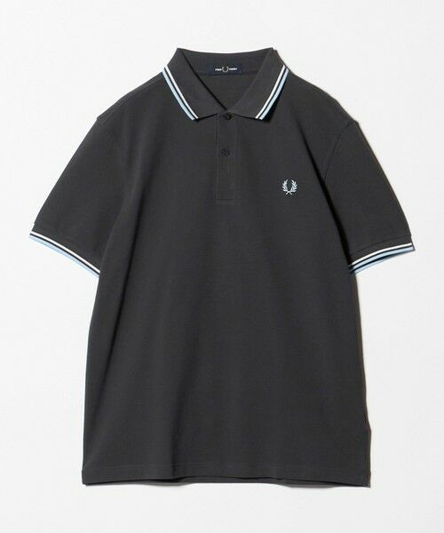green label relaxing / グリーンレーベル リラクシング ポロシャツ | ＜FRED PERRY＞ツインティップ ポロシャツ（DK.GRAY）