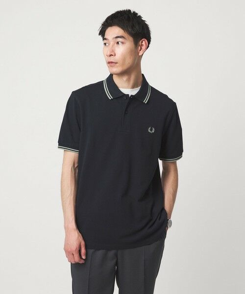 green label relaxing / グリーンレーベル リラクシング ポロシャツ | ＜FRED PERRY＞ツインティップ ポロシャツ（NAVY）