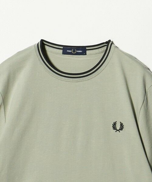 green label relaxing / グリーンレーベル リラクシング Tシャツ | ＜FRED PERRY＞ツインティップ Tシャツ | 詳細15