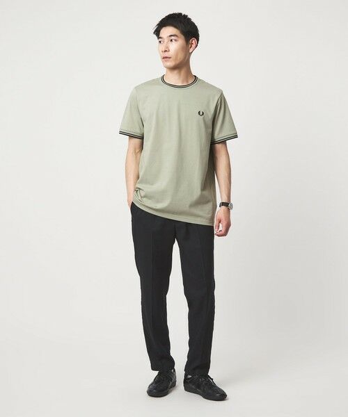 green label relaxing / グリーンレーベル リラクシング Tシャツ | ＜FRED PERRY＞ツインティップ Tシャツ | 詳細13