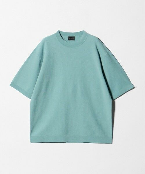 green label relaxing / グリーンレーベル リラクシング ニット・セーター | コットンナイロン リンクス クルーネック ショートスリーブ ニット -ウォッシャブル- | 詳細18