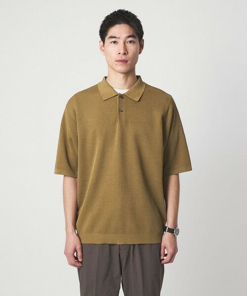 green label relaxing / グリーンレーベル リラクシング ニット・セーター | BREEZY ペーパー 半袖 ポロシャツ -ハンドウォッシャブル・抗菌・通気性- | 詳細6