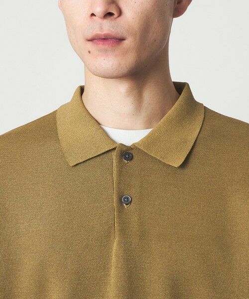 green label relaxing / グリーンレーベル リラクシング ニット・セーター | BREEZY ペーパー 半袖 ポロシャツ -ハンドウォッシャブル・抗菌・通気性- | 詳細9