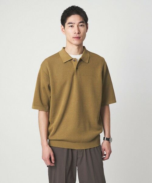 green label relaxing / グリーンレーベル リラクシング ニット・セーター | BREEZY ペーパー 半袖 ポロシャツ -ハンドウォッシャブル・抗菌・通気性- | 詳細4