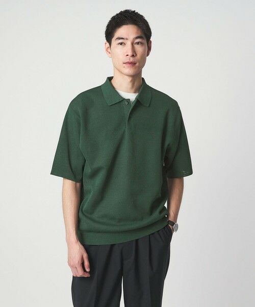 green label relaxing / グリーンレーベル リラクシング ニット・セーター | BREEZY ペーパー 半袖 ポロシャツ -ハンドウォッシャブル・抗菌・通気性- | 詳細14