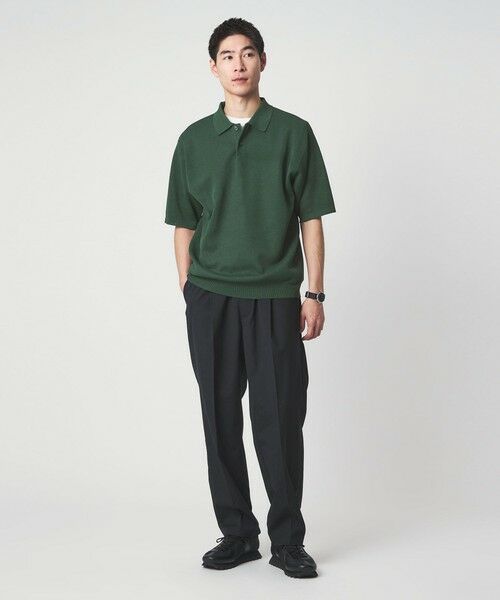 green label relaxing / グリーンレーベル リラクシング ニット・セーター | BREEZY ペーパー 半袖 ポロシャツ -ハンドウォッシャブル・抗菌・通気性- | 詳細15