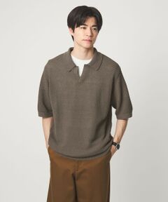 green label relaxing / グリーンレーベル リラクシング ポロシャツ | コットン ナイロン メッシュ スキッパー 半袖 ポロシャツ