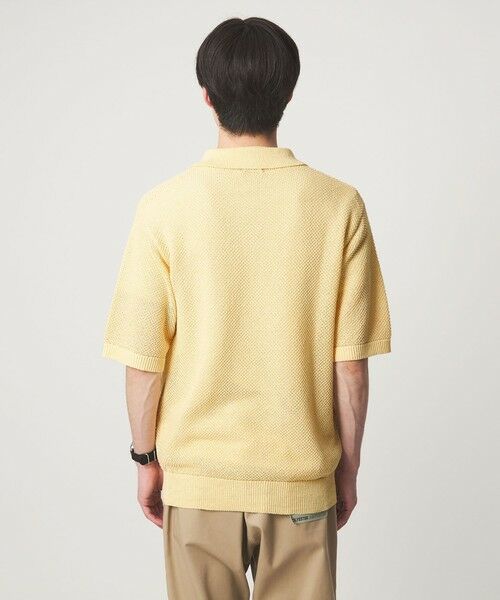 green label relaxing / グリーンレーベル リラクシング ポロシャツ | コットン ナイロン メッシュ スキッパー 半袖 ポロシャツ | 詳細8
