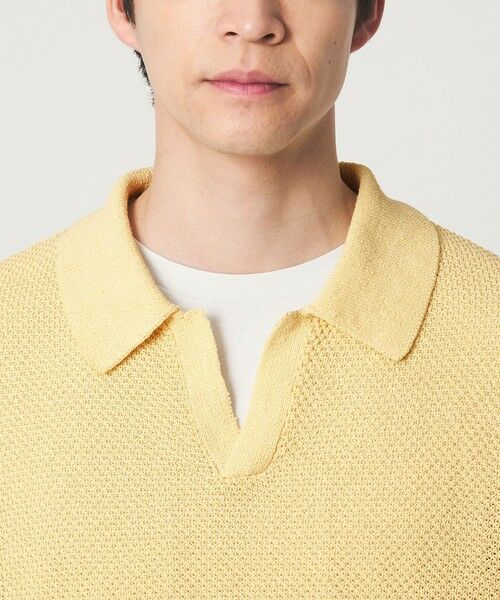 green label relaxing / グリーンレーベル リラクシング ポロシャツ | コットン ナイロン メッシュ スキッパー 半袖 ポロシャツ | 詳細9