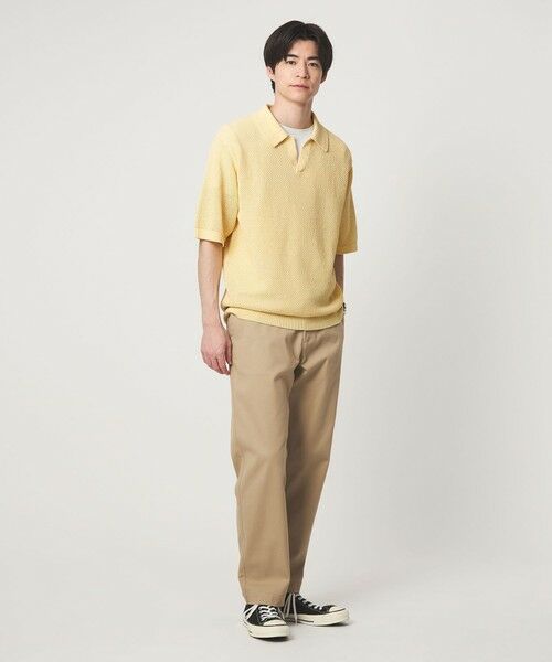 green label relaxing / グリーンレーベル リラクシング ポロシャツ | コットン ナイロン メッシュ スキッパー 半袖 ポロシャツ | 詳細5