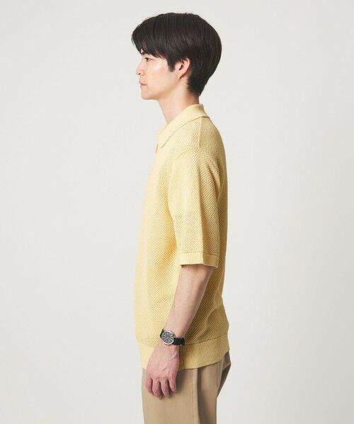 green label relaxing / グリーンレーベル リラクシング ポロシャツ | コットン ナイロン メッシュ スキッパー 半袖 ポロシャツ | 詳細7
