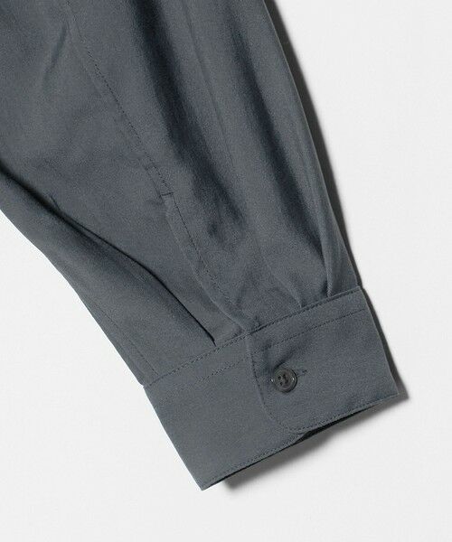 green label relaxing / グリーンレーベル リラクシング シャツ・ブラウス | ナイロン ツイル オープンカラー シャツ ブルゾン -撥水- | 詳細20