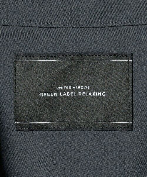 green label relaxing / グリーンレーベル リラクシング シャツ・ブラウス | ナイロン ツイル オープンカラー シャツ ブルゾン -撥水- | 詳細29