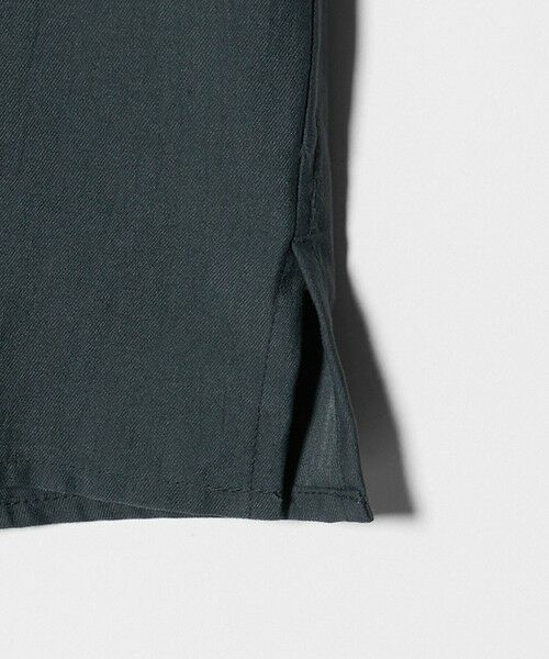 green label relaxing / グリーンレーベル リラクシング シャツ・ブラウス | ナイロン ツイル オープンカラー シャツ ブルゾン -撥水- | 詳細12