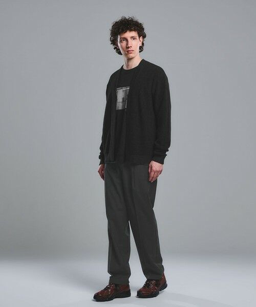 green label relaxing / グリーンレーベル リラクシング カーディガン・ボレロ | リネン アゼ イージーカーディガン | 詳細1