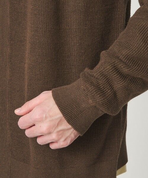 green label relaxing / グリーンレーベル リラクシング カーディガン・ボレロ | リネン アゼ イージーカーディガン | 詳細20