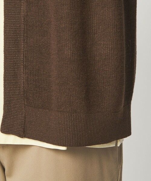 green label relaxing / グリーンレーベル リラクシング カーディガン・ボレロ | リネン アゼ イージーカーディガン | 詳細21