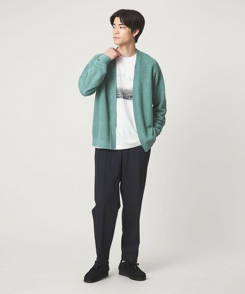 green label relaxing / グリーンレーベル リラクシング カーディガン・ボレロ | リネン アゼ イージーカーディガン | 詳細25
