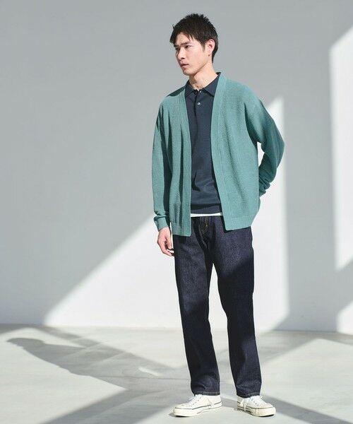 green label relaxing / グリーンレーベル リラクシング カーディガン・ボレロ | リネン アゼ イージーカーディガン | 詳細23