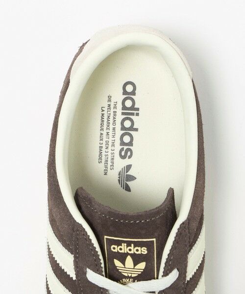 green label relaxing / グリーンレーベル リラクシング スニーカー | ＜adidas Originals＞ガゼル ロープロファイル W ブラウン スニーカー | 詳細7