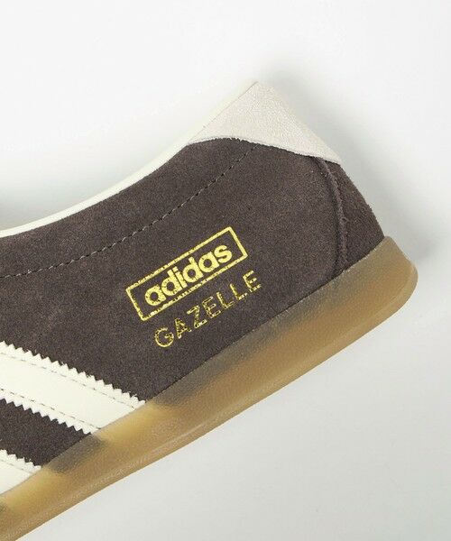 green label relaxing / グリーンレーベル リラクシング スニーカー | ＜adidas Originals＞ガゼル ロープロファイル W ブラウン スニーカー | 詳細9