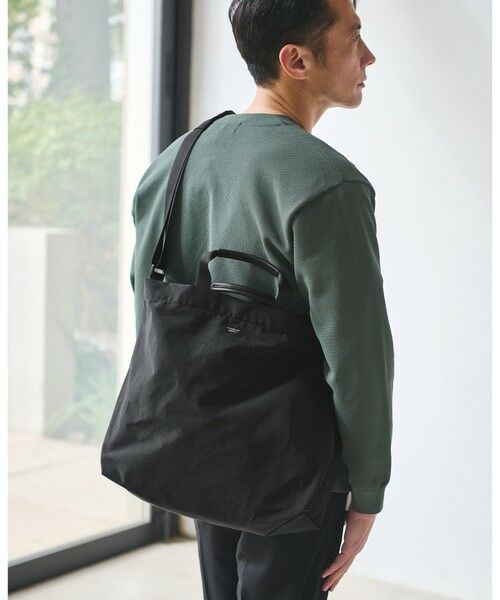 green label relaxing / グリーンレーベル リラクシング トートバッグ | 【別注】＜STANDARD SUPPLY＞2WAY トートバッグ（BLACK）