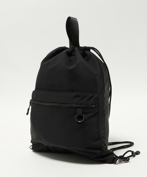 green label relaxing / グリーンレーベル リラクシング リュック・バックパック | 【WEB限定】マット リップストップ ナップサック バッグ -撥水- | 詳細1