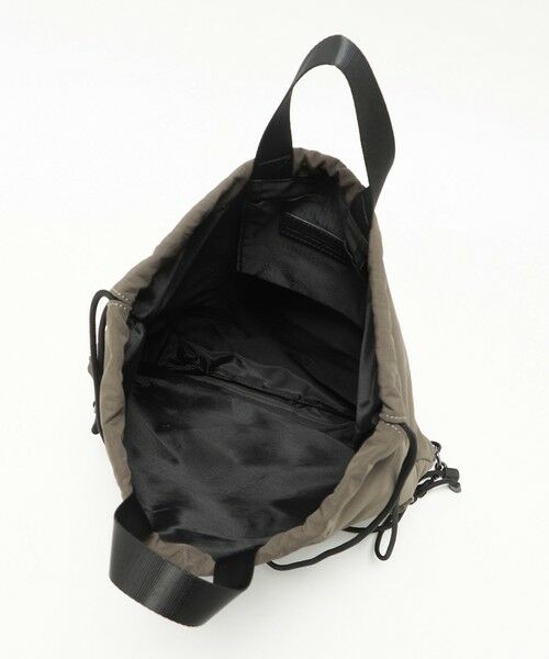 green label relaxing / グリーンレーベル リラクシング リュック・バックパック | 【WEB限定】マット リップストップ ナップサック バッグ -撥水- | 詳細10