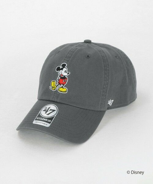 green label relaxing / グリーンレーベル リラクシング キャップ | ＜47Brand＞クリーンナップ ディズニー キャップ（DK.GRAY）