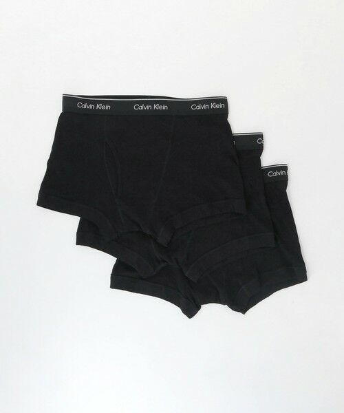 green label relaxing / グリーンレーベル リラクシング ボクサーパンツ・ブリーフ | 【WEB限定】＜Calvin Klein＞3枚パック ボクサーパンツ（BLACK）