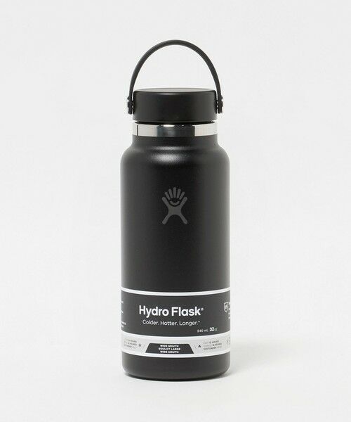 green label relaxing / グリーンレーベル リラクシング 食器 | 【WEB限定】＜Hydro Flask＞ハイドレーション 32オンス ワイドマウス ボトル（BLACK）