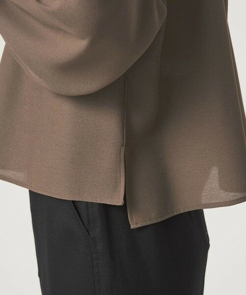 green label relaxing / グリーンレーベル リラクシング シャツ・ブラウス | 袖ボリューム ギャザー ブラウス マシンウォッシャブル 通気性 | 詳細16