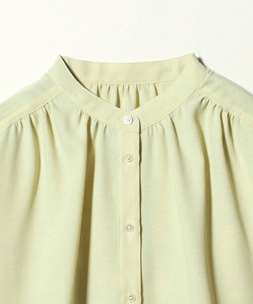 green label relaxing / グリーンレーベル リラクシング シャツ・ブラウス | 袖ボリューム ギャザー ブラウス マシンウォッシャブル 通気性 | 詳細26