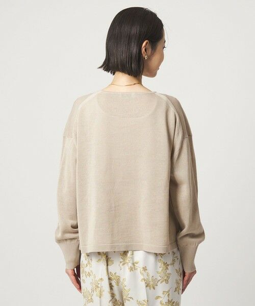 green label relaxing / グリーンレーベル リラクシング ニット・セーター | シャーリー ワイド プルオーバー ニット ウォッシャブル | 詳細7