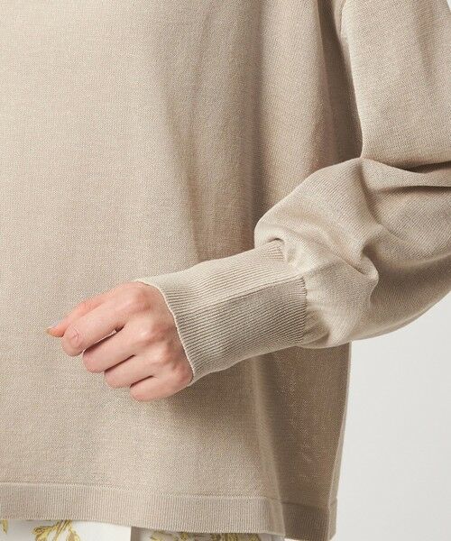 green label relaxing / グリーンレーベル リラクシング ニット・セーター | シャーリー ワイド プルオーバー ニット ウォッシャブル | 詳細9