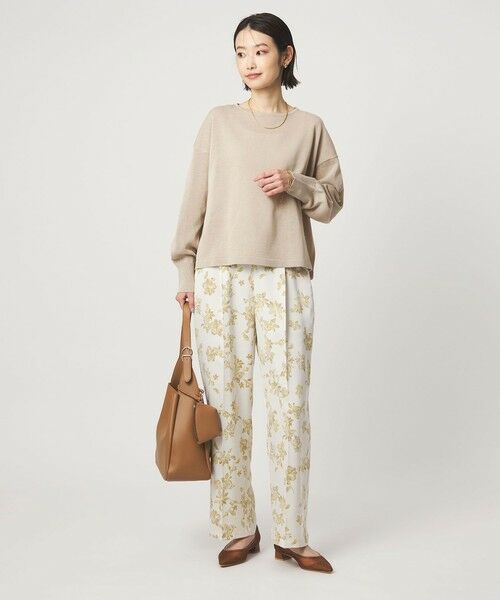 green label relaxing / グリーンレーベル リラクシング ニット・セーター | シャーリー ワイド プルオーバー ニット ウォッシャブル | 詳細3