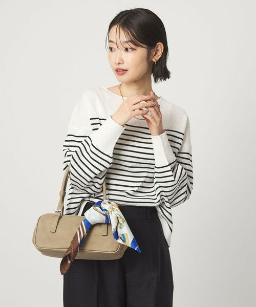 green label relaxing / グリーンレーベル リラクシング ニット・セーター | シャーリー ワイド プルオーバー ニット ウォッシャブル | 詳細18