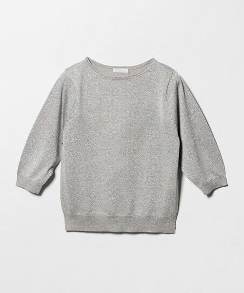 green label relaxing / グリーンレーベル リラクシング ニット・セーター | ラメ 6分袖 ニット プルオーバー | 詳細14