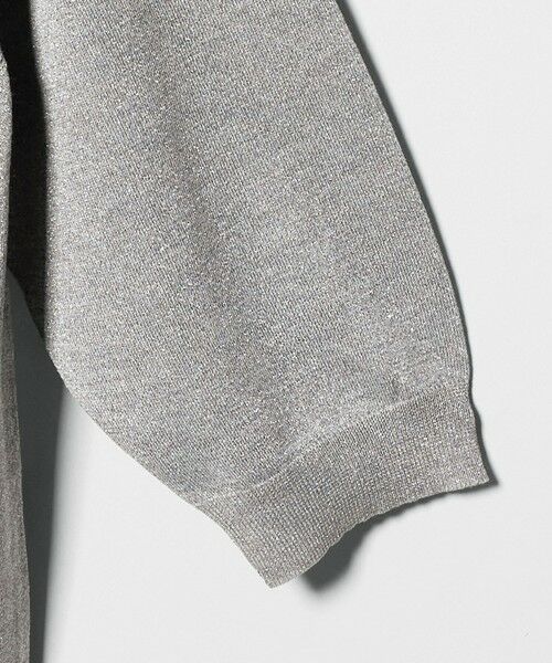 green label relaxing / グリーンレーベル リラクシング ニット・セーター | ラメ 6分袖 ニット プルオーバー | 詳細17