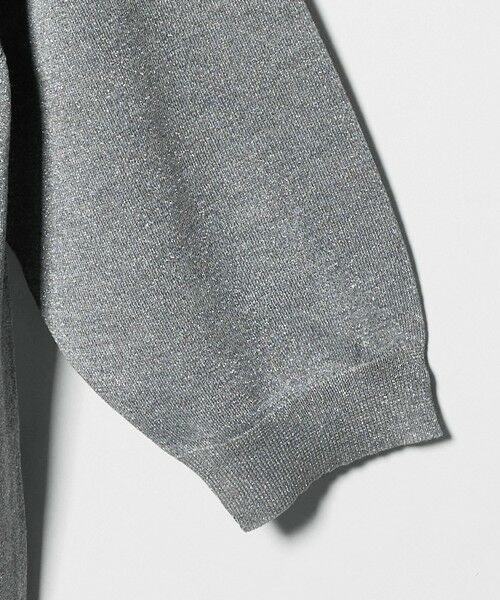 green label relaxing / グリーンレーベル リラクシング ニット・セーター | ラメ 6分袖 ニット プルオーバー | 詳細5