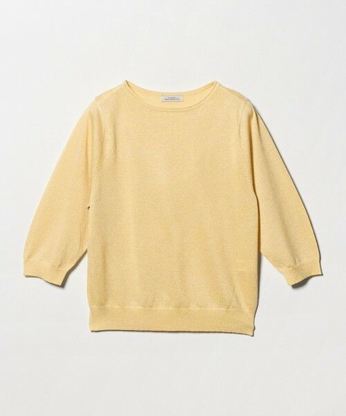 green label relaxing / グリーンレーベル リラクシング ニット・セーター | ラメ 6分袖 ニット プルオーバー | 詳細24