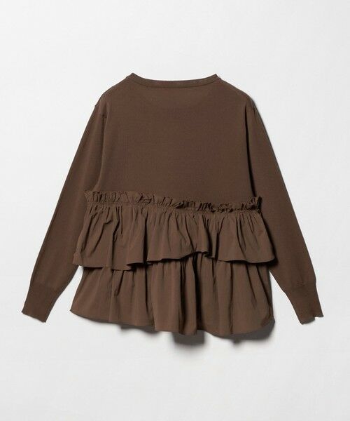 green label relaxing / グリーンレーベル リラクシング ニット・セーター | ティアード ドッキング プルオーバー ニット 3 | 詳細13