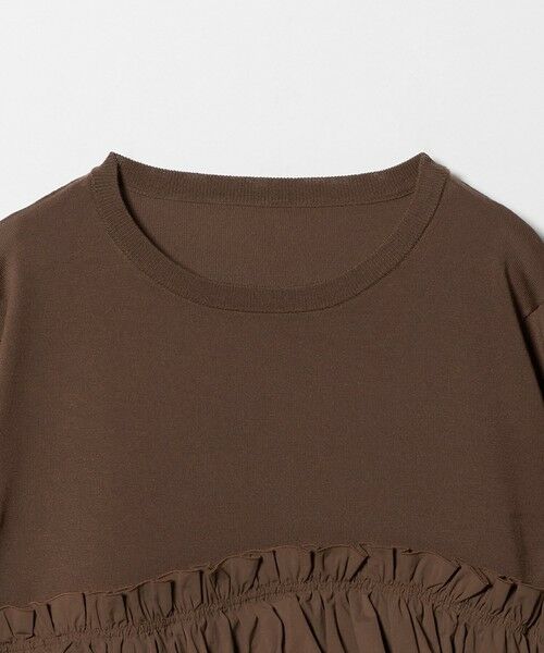 green label relaxing / グリーンレーベル リラクシング ニット・セーター | ティアード ドッキング プルオーバー ニット 3 | 詳細14