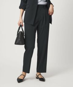 green label relaxing / グリーンレーベル リラクシング スラックス・ドレスパンツ | ［size SHORT/TALLあり］サラフール テーパード パンツ