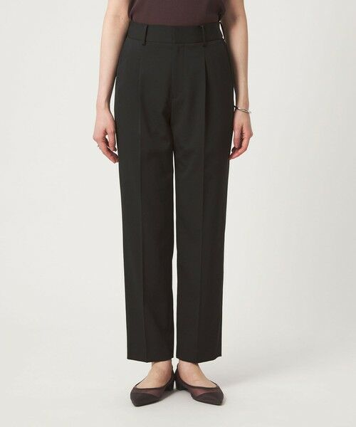 green label relaxing / グリーンレーベル リラクシング スラックス・ドレスパンツ | ［size SHORT/TALLあり］サラフール テーパード パンツ | 詳細6