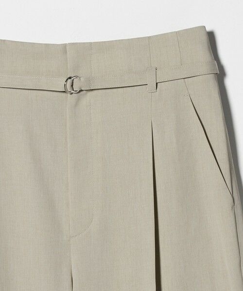 green label relaxing / グリーンレーベル リラクシング スラックス・ドレスパンツ | ［size SHORT/TALLあり］サラフール ワイド パンツ ストレッチ 接触冷感 UVカット | 詳細16