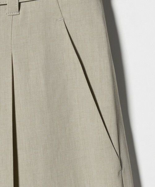 green label relaxing / グリーンレーベル リラクシング スラックス・ドレスパンツ | ［size SHORT/TALLあり］サラフール ワイド パンツ ストレッチ 接触冷感 UVカット | 詳細17